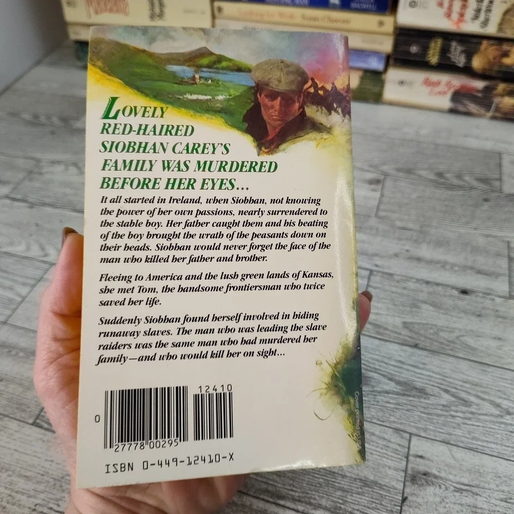 Emerald Land Livia James‎ 1983 Ballantine Vintage Historical Romance PB